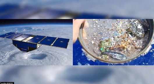 Scientists use NASA's navigation satellite data to track microplastics in ocean from space card
