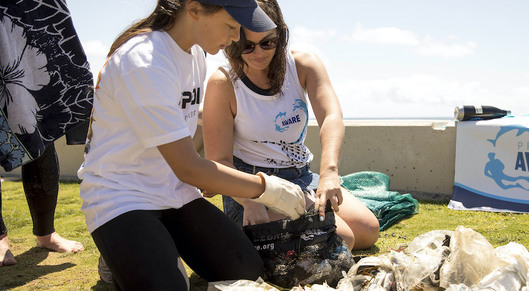 PADI joins forces with The Ocean Cleanup card