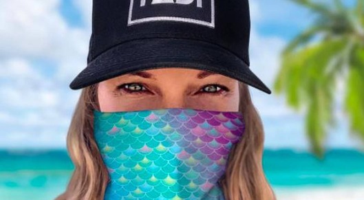 Padi selling eco-friendly face masks made from recycled plastic waste card