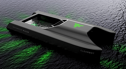 Razer partners with Clearbot to improve how we clean the ocean card