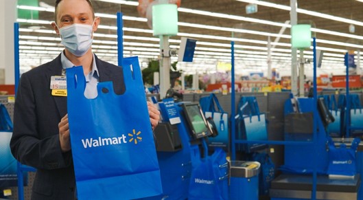 Walmart Canada to end use of single-use plastic shopping bags card