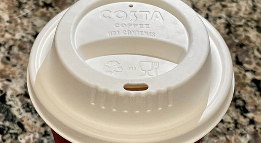 Costa Coffee to trial new recyclable fibre lids card