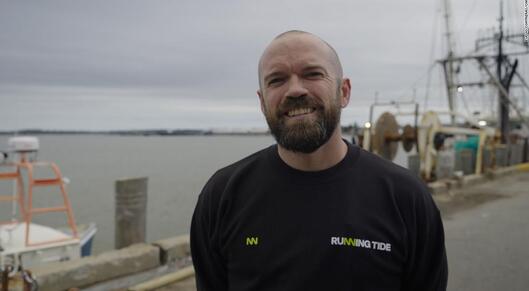Meet the guy who wants to help save the planet with thousands of buoys, seaweed and giant antacids card