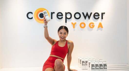 CorePower partners with Boxed Water to remove single-use bottles card