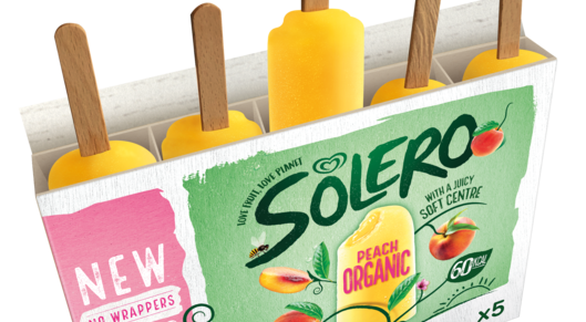 Solero ice lolly maker trials wrapper-less ice creams to tackle plastic waste card